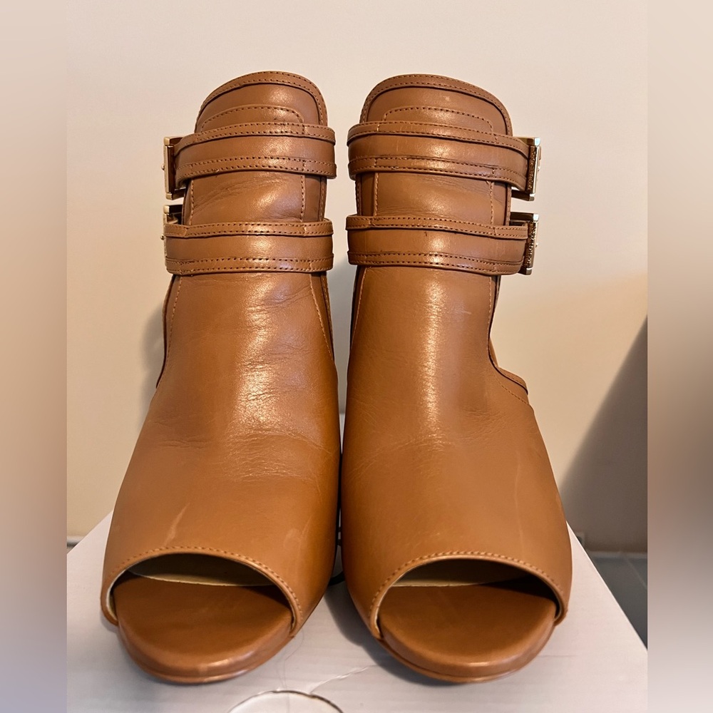 Michael Kors Blaze Bootie in Camel color - Picture 2 of 11
